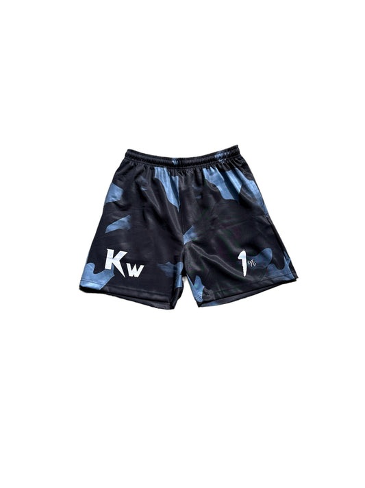 Black Camo WVN Shorts